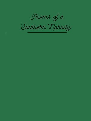 cover image of Poems of a Southern Nobody